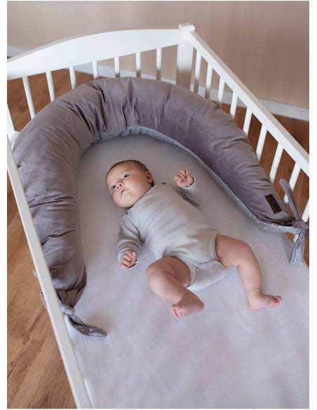 Almohada Crown para bebé en cuna, almohada para recién nacido, cojín de  seguridad cómodo ajustable, protección para la cabeza de bebés – compra los