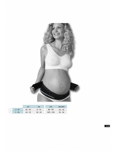 Cinturón Banda soporte embarazo - blanco