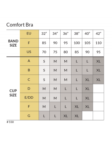 Sujetador Comfort Elástico - Negro