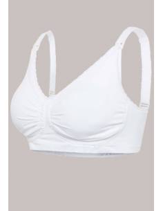 Sujetador Maternidad y Lactancia - Relleno Gel - Blanco 2